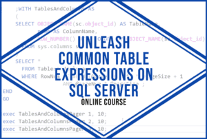 Common table expressions