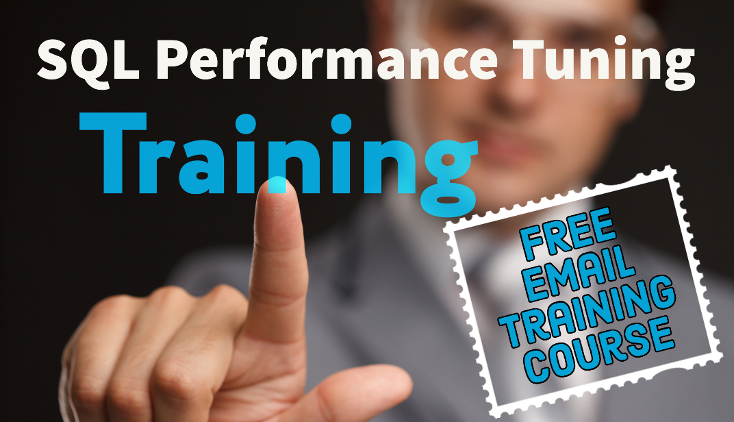 SQL Performance Training Opportunity
