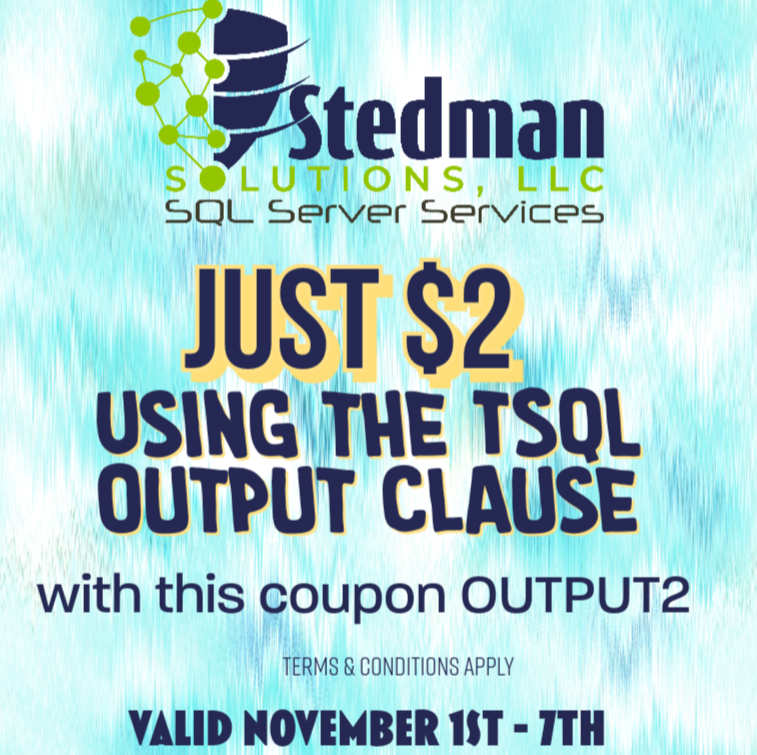 Mastering the TSQL Output Clause: Exclusive Offer