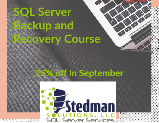 Equip Yourself for Disaster Recovery with Our SQL Server Backup and Restore Course