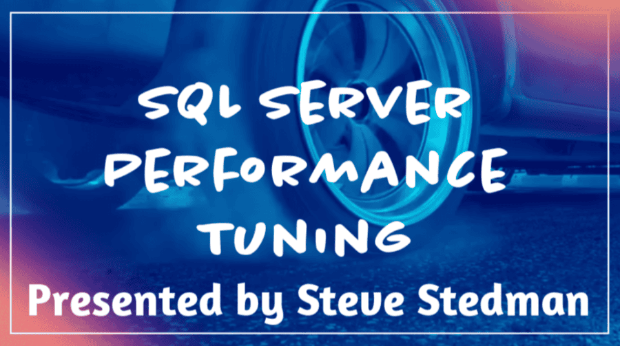 Steve Stedman - Freelance SQL Server Consultant