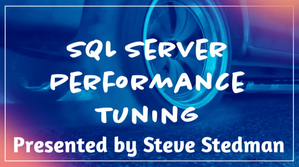Unlock Peak Performance with Our SQL Server Performance Tuning Course